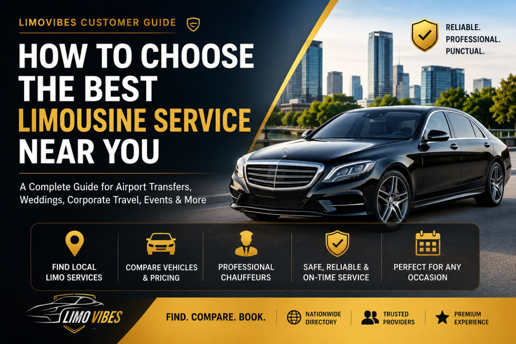 How to Choose the Best Limousine Service Near You: A Complete Customer Guide - LimoVibes blog article