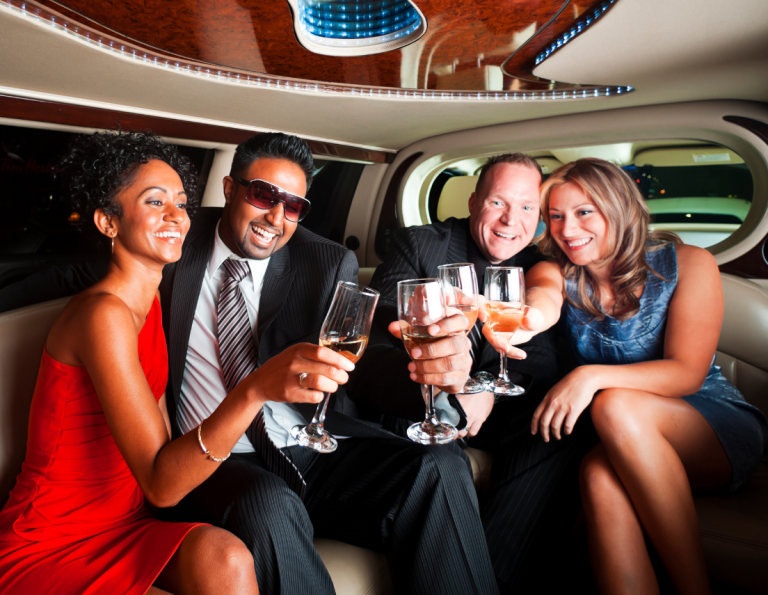 Illustrative general chauffeured transportation for A Savannah Nite Limousine in Cincinnati, Hamilton County, Ohio